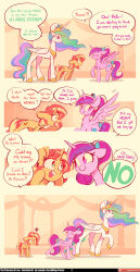  absurd_res alicorn chilllum crown cutie_mark dialogue ears_back ears_flat equestria_girls equid equine excited female feral flowing_mane folded_wings friendship_is_magic frown group hair hasbro headgear hi_res hooves horn inside mammal multicolored_hair my_little_pony mythological_creature mythological_equine mythology open_mouth pivoted_ears pouty princess_cadance_(mlp) princess_celestia_(mlp) raised_hoof regalia size_difference spread_wings standing sunset_shimmer_(eg) trio unicorn walking window wings 