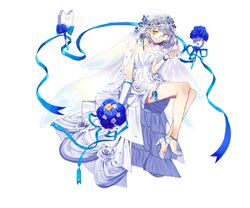  :3 aqua_bow aqua_bowtie aqua_ribbon artist_request bare_legs black_eyes blue_flower blue_rose bouquet bow bowtie bridal_gauntlets choker collarbone dress female final_gear flower full_body glasses gloves grey_hair holding holding_bouquet lace-trimmed_choker lace-trimmed_gloves lace_trim legs looking_at_viewer no_socks official_art ribbon ribbon-trimmed_choker rimless_eyewear rose see-through see-through_veil shoe_strap short_hair simple_background sitting solid_circle_eyes solo strapless tachi-e third-party_source transparent_background veil veronica_(final_gear) white_choker white_dress white_flower white_gloves white_rose white_veil yellow_eyes yellow_flower yellow_rose 