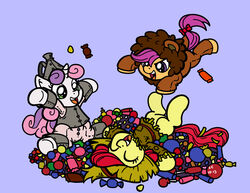  2013 apple_bloom_(mlp) candy clothing costume cutie_mark_crusaders_(mlp) dessert earth_pony equid equine felid female feral food friendship_is_magic green_eyes group hair happy hasbro hat headgear headwear hi_res horn horse jumping latecustomer lion lying mammal multicolored_hair my_little_pony mythological_creature mythological_equine mythology pantherine pink_hair pony purple_eyes purple_hair red_hair scarecrow scootaloo_(mlp) smile straw_hat sweetie_belle_(mlp) the_wonderful_wizard_of_oz tin_woodman two_tone_hair unicorn young 