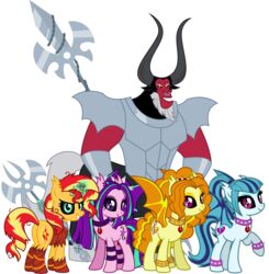  absurd_res adagio_dazzle_(eg) alpha_channel alternate_timeline anklet aria_blaze_(eg) armor beard big_eyes black_sclera blue_hair bottomless bracelet centaur clothed clothed_feral clothing collar cutie_mark demon equestria_girls equid equid_taur equine european_mythology facial_hair female feral footwear friendship_is_magic fur ggalleonalliance greek_mythology group hair hasbro heart_symbol hi_res horn horse humanoid_taur jewelry legband levitation magic magic_user male mammal mammal_taur melee_weapon membrane_(anatomy) membranous_wings multicolored_hair musical_note my_little_pony mythological_creature mythological_equine mythology on_model orange_body orange_fur orange_hair osipush pink_body pink_eyes pink_fur plate_armor pony purple_eyes purple_hair red_hair simple_background size_difference smile sonata_dusk_(eg) spiked_anklet spiked_bracelet spiked_collar spiked_legband spikes staff star sun sunset_shimmer_(eg) taur teal_eyes teal_hair tirek_(mlp) toony transparent_background treble_clef unicorn v_bangs vambrace vector weapon wings yellow_body yellow_fur 