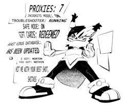  &gt;:3 1-bit 2023 absurd_res anthro archie_comics black_and_white english_text felid feline female hi_res humor lynx mammal monochrome nicole_the_lynx sega smug solo sonic_the_hedgehog_(archie) sonic_the_hedgehog_(comics) sonic_the_hedgehog_(series) text the-hydroxian 