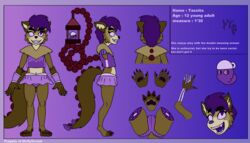  7:4 absurd_res canid canine chains clothing container cup destruteka fontozzio_anima hi_res lamp mammal model_sheet panties pawpads soul tail underwear 