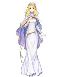  belt blonde_hair blue_brooch blue_cape blue_eyes blue_gemstone breasts cape closed_mouth cropped dress female fire_emblem fire_emblem:_the_sacred_stones fire_emblem_heroes full_body gem gradient_cape hand_on_own_chest hand_up highres hood hood_up itou_misei long_dress long_sleeves looking_at_viewer medium_breasts medium_hair natasha_(fire_emblem) non-web_source official_art parted_bangs purple_cape smile solo standing transparent_background two-sided_cape two-sided_fabric white_cape white_dress white_footwear wide_hips 