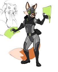  2019 4_fingers anthro athletic athletic_anthro athletic_male black_nose bodysuit brown_body brown_fur canid canine clothed clothing costume data_(gamblepaws) digital_drawing_(artwork) digital_media_(artwork) dipstick_tail fingers fox fur gamblepaws glistening hacker hi_res male mammal markings mask multicolored_body multicolored_fur multicolored_tail multiple_poses open_mouth orange_body orange_fur pose sharp_teeth simple_background skinsuit smile solo superhero superhero_costume tail tail_markings tan_body tan_fur teeth tight_clothing white_background 