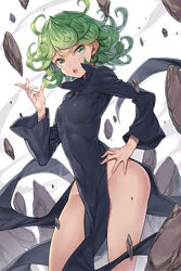  dress keg nopan one_punch_man tatsumaki_(one_punch_man) 