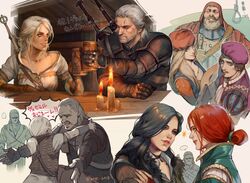  ... 4boys 4girls aged_down bad_id bad_twitter_id baron_phillip_strenger beard ciri collage commentary_request facial_hair geralt_of_rivia grey_hair hage2013 hair_bun julian_alfred_pankratz lips lolicon manly mature_female mature_male multiple_boys multiple_girls noose old old_man priscilla_(the_witcher) scar scar_across_eye scar_on_face sheath sheathed single_hair_bun speech_bubble spoken_ellipsis sword tankard the_witcher_(series) the_witcher_3 translation_request triss_merigold vesemir_of_kaer_morhen weapon weapon_on_back white_hair yellow_eyes yennefer_of_vengerberg 