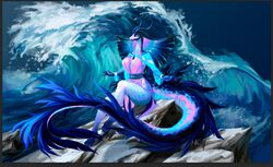  anthro clothed clothing female hisade hybrid sea solo water 