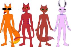  5_toes absurd_res alpha_channel anthro bunny_(courage_the_cowardly_dog) canid canine cartoon_network courage_the_cowardly_dog domestic_cat feet felid feline felis female fox group hi_res humanoid humanoid_feet katz_(courage_the_cowardly_dog) kitty_(courage_the_cowardly_dog) lagomorph leporid male mammal model_sheet plantigrade rabbit simple_background sparksstars the_cajun_fox toes transparent_background 