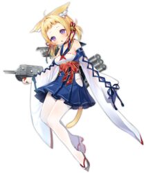  :o ahoge animal_ear_fluff animal_ears anti-aircraft_gun ariake_(azur_lane) arm_cutout asagi_yuna azur_lane bare_shoulders bell black_choker black_panties blonde_hair blue_hakama blue_ribbon blue_sailor_collar blue_skirt blunt_bangs blush breasts cannon cat_ears cat_tail choker collarbone detached_collar eyebrows eyelashes eyes_visible_through_hair female fingernails full_body geta hair_bell hair_intakes hair_ornament hakama hakama_short_skirt hakama_skirt hip_vent jacket japanese_clothes jingle_bell long_fingernails long_sleeves machinery medium_breasts miniskirt nail_polish neckerchief obi oerba_yun_fang off_shoulder official_art panties pantyhose pink_nails pleated_skirt purple_eyes railing red_neckerchief ribbon ribbon-trimmed_clothes ribbon_trim rigging sailor_collar sash short_hair skindentation skirt sleeves_past_wrists slit_pupils solo tachi-e tail tareme torpedo_launcher torpedo_tubes transparent_background turret underwear white_pantyhose wide_sleeves 