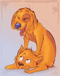  canid canine canis catdog_(series) conjoined domestic_cat domestic_dog electronics felid feline felis hybrid mammal nickelodeon pushmi-pullyu television 