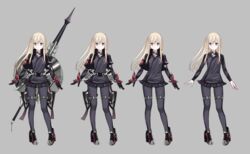  alternate_costume blonde_hair blue_eyes commentary_request cropped_jacket cross female full_body grey_background high_heels iron_cross kantai_collection lance lancer_(tera_online) long_hair long_sleeves luicent microskirt multiple_views pantyhose pleated_skirt polearm reference_sheet shield simple_background skirt standing tera_online u-511_(kancolle) variations weapon weapon_on_back 