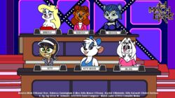  2016 animaniacs anthro avoid_posting bear canid canine david_frangioso disney domestic_cat felid feline felis female fox fur game_show group kitty_katswell krystal_(star_fox) mammal match_game mephitid minerva_mink mink miss_kitty_mouse mouse murid murine mustelid musteline nickelodeon nintendo rebecca_cunningham rodent sabrina_online skunk star_fox t.u.f.f._puppy talespin the_great_mouse_detective true_musteline warner_brothers zig_zag 