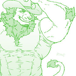  1:1 abs anthro arm_tuft biceps butusan_p clothing cowboy_hat elbow_tuft facial_hair felid furgonomics green_and_white half-length_portrait hat headgear headwear holding_clothing holding_hat holding_headgear holding_headwear holding_object lion looking_at_viewer male mammal mane monochrome muscular muscular_arms muscular_male pantherine portrait shirt smile solo tail tail_tuft tight_clothing tight_shirt tight_topwear topwear tuft 