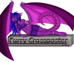  2016 3_toes 5_fingers akhlys anklet anthro armband armlet barefoot bat_wings belly big_feet big_tail big_wings black_collar blue_hair blue_tongue bottomwear breasts claws clothed clothing collar digital_media_(artwork) dragon_tail ears_back ears_down feet female fingers flat_belly folded_wings gargoyle green_eyes hair hair_down hi_res hindpaw horn humanoid_pointy_ears jewelry lizard_tail long_ears long_hair long_tail long_tongue looking_at_viewer lying membrane_(anatomy) membranous_wings midriff miniskirt navel necklace nipple_outline no_sclera non-mammal_breasts on_ground one_shoulder_top open_mouth paws pendant pivoted_ears purple_belly purple_body purple_bottomwear purple_clothing purple_horn purple_nose purple_skin purple_skirt purple_tail purple_topwear purple_wings rainbow-boa_(artist) red_stripes shaded simple_background skimpy skirt smile snout solo spread_wings straight_hair striped_body striped_skin stripes tail talons thick_tail titanium toes tongue tongue_out topwear wavy_hair wing_claws winged_arms wings 