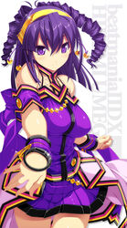  beatmania_iidx female hairband highres kinoshita_ichi long_hair skirt solo umegiri_hifumi 