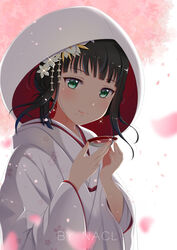  japanese_clothes kurosawa_dia love_live!_sunshine!! nacl official_watermark 