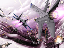  ace_combat ace_combat_zero aerial_battle afterburner aim-9_sidewinder aircraft airplane anti-aircraft_gun battle bridge bunker cipher_(ace_combat) cloud commentary dam dogfight explosion f-15_eagle f-16_fighting_falcon f-18_hornet fighter_jet firing gun jet military military_vehicle missile no_humans patrick_james_beckett projectile_trail su-47_berkut vehicle_focus war weapon zephyr164 