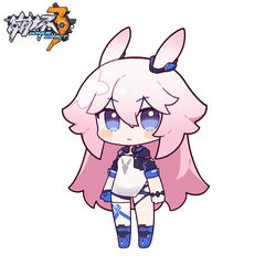  animal_ears black_shorts blue_eyes blue_footwear blush_stickers boots chibi closed_mouth commentary_request copyright_name cropped_jacket eta female fox_ears full_body hair_between_eyes honkai_(series) honkai_impact_3rd long_hair looking_at_viewer pink_hair sakura_(honkai_impact) see-through shirt short_shorts short_sleeves shorts simple_background solo standing very_long_hair white_background white_shirt yae_sakura yae_sakura_(goushinnso_memento) 