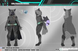  al_sensei908 anthro beta_(torracat) destiny_(video_game) destiny_2 english_text eta_(ghost) fireteam_epsilon generation_7_pokemon ghost_(destiny) guardian guardian_(destiny) hi_res hunter_(destiny_2) male model_sheet nintendo pokemon pokemon_(species) solo text torracat url 