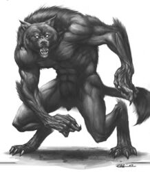  anthro canid canine canis changeling_(world_of_darkness) claws efrem_palacios greyscale hakken_(world_of_darkness) male mammal monochrome muscular muscular_anthro muscular_male mythological_canine mythological_creature mythology nude open_mouth signature solo teeth vein veiny_muscles were werecanid werecanine werewolf werewolf_the_apocalypse white_wolf_publishing wolf world_of_darkness_(series) 