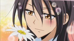  ayuzawa_misaki blush cap flower kaichou_wa_maid-sama kaichou_wa_maid-sama! maid smile 