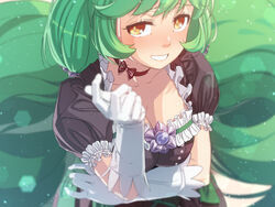  breasts female gothic_wa_mahou_otome green_hair highres 