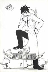  angelic_layer mihara_ichiro monochrome tagme 