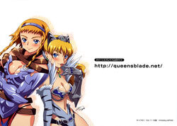  armor cleavage elina hisayuki_hirokazu queen&#039;s_blade reina 