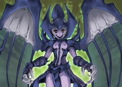  armor bakabakasii claws duel_monster female female gijinka monster_girl personification raviel_lord_of_phantasms red_eyes rule_63 short_hair silver_hair wings yu-gi-oh! yugioh_gx yuu-gi-ou yuu-gi-ou_gx 