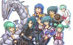  bruno character_request cyber_dragon duel_monster johan_andersen kaiba_noah kuribon lua luca marufuji_ryo marufuji_ryou obelisk_blue_uniform rua ruka yu-gi-oh! yugioh_5d&#039;s yugioh_gx yuu-gi-ou_5d&#039;s yuu-gi-ou_gx 