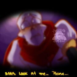  1:1 animated_skeleton blurry_vision bone digital_media_(artwork) duo english_text first_person_view lizheru not_furry papyrus_(undertale) skeleton solo_focus text undead undertale undertale_(series) 