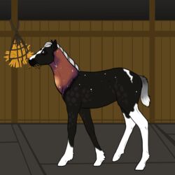  1:1 ambiguous_gender digital_media_(artwork) equid equine faime feral horse mammal rhari solo 