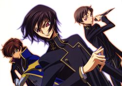  code_geass kururugi_suzaku lelouch_lamperouge male rollo_lamperouge sakamoto_shuuji 