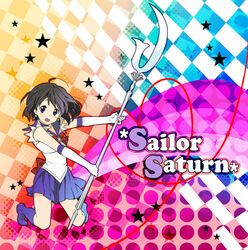  bishoujo_senshi_sailor_moon cosplay k-on! parody sailor_saturn sailor_saturn_(cosplay) shimizu_kyouko style_parody 