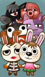  animal_crossing aurora aurora_(animal_crossing) bird bob bob_(animal_crossing) bunny doubutsu_no_mori feline gabi gabi_(animal_crossing) horse nikoban_(doubutsu_no_mori) nintendo octavian octavian_(animal_crossing) octopus penguin rabbit roscoe roscoe_(animal_crossing) tiffany tiffany_(animal_crossing) 