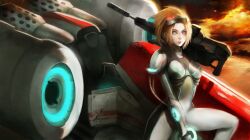  armor bad_deviantart_id bad_id blonde_hair bodysuit center_opening female ghost_(starcraft) goggles goggles_on_head gun head-mounted_display lips neon_trim nose nova_(starcraft) photoshop_(medium) ponytail rifle skin_tight solo starcraft suppressor terran tetsu_(aurvandil) weapon 