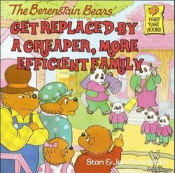  accessory anthro barrel bear berenstain_bears bow_(feature) bow_accessory bow_ribbon broom brother_(lore) brother_bear_(character) building canon_couple carpet cleaning_tool clothing english_text family father_(lore) female fence first_time_books giant_panda group hair_accessory hair_ribbon hairbow hat headgear headwear house humor husband husband_and_wife lol_comments lolicon low_res male mama_bear mammal married_couple mother_(lore) nightgown overalls papa_bear parent_(lore) parody ribbons sibling_(lore) sister_(lore) sister_bear son_(lore) text title unknown_artist wife young 