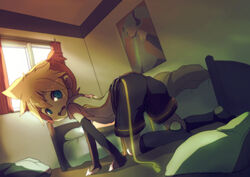  hatsune_miku kagamine_len len_append tagme vocaloid 