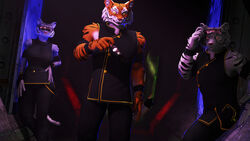  16:9 2022 3d_(artwork) anthro athletic athletic_anthro athletic_male biceps big_breasts black_body black_fur black_stripes breasts claws detailed_background digital_media_(artwork) eyewear felid female fingers fluffy fluffy_tail fur gang group gun hand_on_hip hand_on_own_hip handgun hi_res inner_ear_fluff intimidation long_tail looking_at_viewer male mammal markings multicolored_body multicolored_fur muscular muscular_anthro muscular_male neon_lights orange_body orange_fur pantherine petruz_(copyright) pistol ranged_weapon red_eyes source_filmmaker_(artwork) striped_body striped_fur striped_markings striped_tail stripes sunglasses tail tail_markings tiger tiger_(petruz) trio tuft two_tone_body two_tone_fur viper-desires weapon white_body white_fur widescreen yellow_eyes 