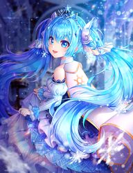  dress hatsune_miku hayun vocaloid yuki_miku 