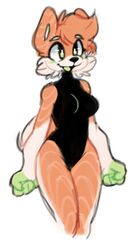  anthro bag_of_lewds black_clothing blush breasts canid canine canis claws clothing domestic_dog ear_markings female food fur green_body green_ears green_eyes green_fur green_tongue hi_res mammal multicolored_body multicolored_ears multicolored_fur open_mouth paws pink_body pink_fur salmon_ears salmon_fur salmon_hair smile solo sushi tail tan_body tan_ears tan_fur tan_tail teri_(bag_of_lewds) tongue 