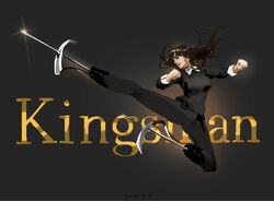  amputee commentary_request double_amputee female flying_kick gazelle_(kingsman) jane_mere kicking kingsman:_the_secret_service photoshop_(medium) prosthesis prosthetic_leg solo 