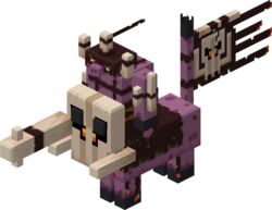  alpha_channel ambiguous_gender animal_humanoid bone bone_accessory club_(weapon) duo feral fingers flag flag_(object) hoglin hooved_fingers hooved_toes hooves humanoid mammal mammal_humanoid mask melee_weapon microsoft minecraft minecraft_legends mojang pig_humanoid pig_nose piglin purple_body purple_skin riding riding_on_back scar scars_all_over simple_background skull skull_mask skull_symbol suid suid_humanoid suina suina_humanoid the_beast_(minecraft) transparent_background tusks unknown_artist weapon white_eyes xbox_game_studios 