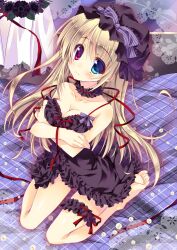  cleavage garter heterochromia nanaroba_hana tagme 