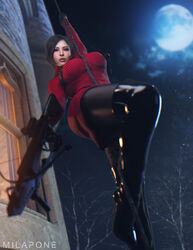  1girls 3d ada_wong ada_wong_(adriana) alternate_version_available asian asian_female ass big_ass big_breasts biohazard black_hair black_nail_polish boots breasts busty capcom dress female female_focus female_only fully_clothed hourglass_figure makeup milapone pinup pinup_pose pose posing resident_evil resident_evil_4 resident_evil_4_remake short_hair solo sweater sweater_dress tagme thick_thighs thigh_boots thighhigh_boots wide_hips 