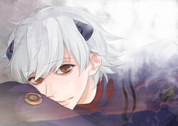  1boy bad_id bad_pixiv_id evangelion:_2.0_you_can_(not)_advance highres konma male_focus nagisa_kaworu neon_genesis_evangelion plugsuit rebuild_of_evangelion solo white_hair 