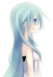  blue_eyes blue_hair female hanepochi hatsune_miku highres long_hair solo vocaloid 