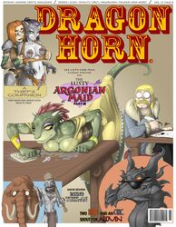  2012 alduin anthro argonian beard bethesda_game_studios blunt-katana breasts censored cleaning clothed clothing club_(weapon) cover dagger dragon elephantid english_text extinct eyewear face_censor_(disambiguation) facial_hair felid female fictional_magazine_cover hi_res horn human humor inkwell khajiit lifts-her-tail macro magazine_cover male mammal mammoth melee_weapon microsoft mythological_creature mythological_scalie mythology parody proboscidean raised_tail scalie skyrim suggestive sunglasses tail text the_elder_scrolls the_lusty_argonian_maid tusks weapon 