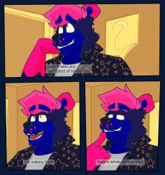  absurd_res bear blue_body blue_fur caker_(cakerthebear) cakerthebear fur hi_res male mammal 