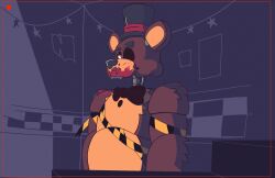  absurd_res animatronic cakerthebear five_nights_at_freddy&#039;s freddy_(fnaf) hi_res huge_filesize machine male robot scottgames 